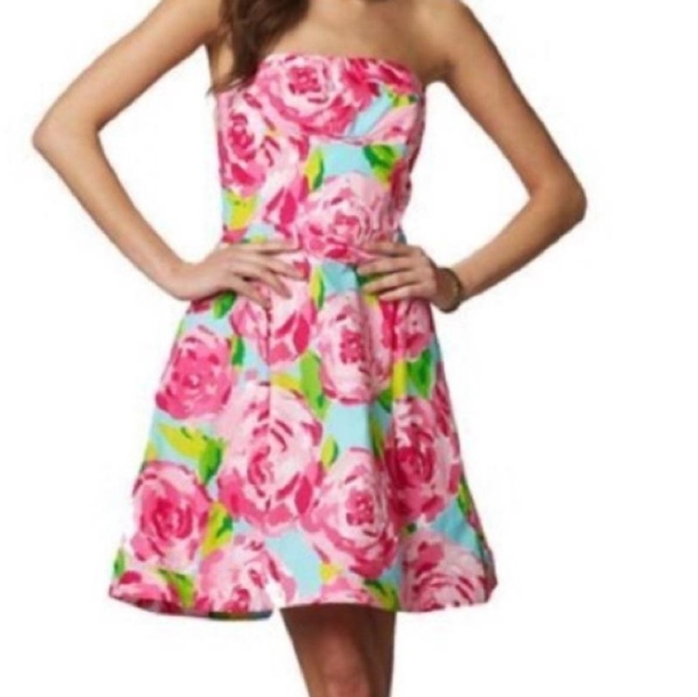 Lilly Pulitzer First Impression Dress (Pink)